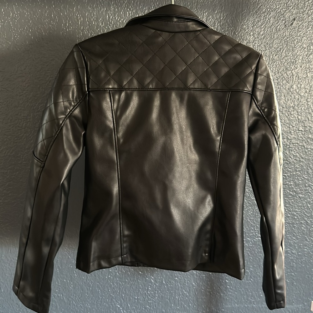Faux Leather Bomber jacket by Art Class - Picture 3 of 3